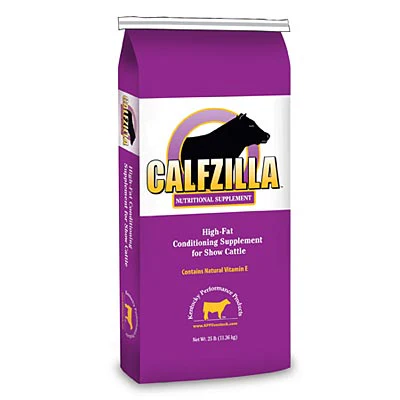 Calfzilla Show Cattle Supplement, 25 lb bag - Healthber