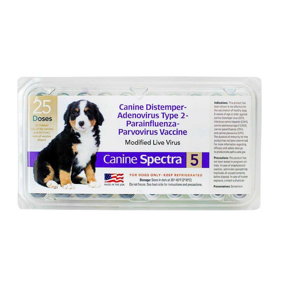 Canine Spectra 5 Dog Vaccine - Healthber