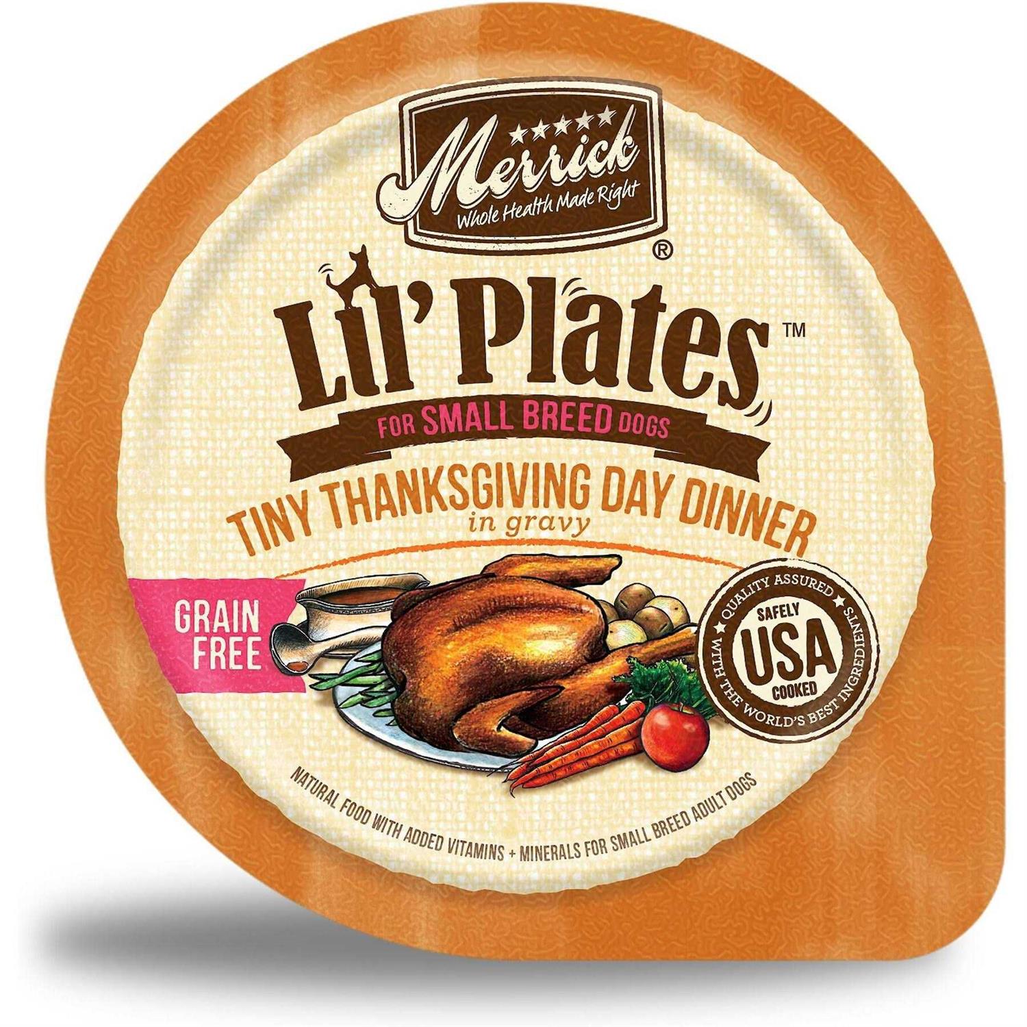 Merrick Lil Plates Grain Free Small Dog Food - Healthber
