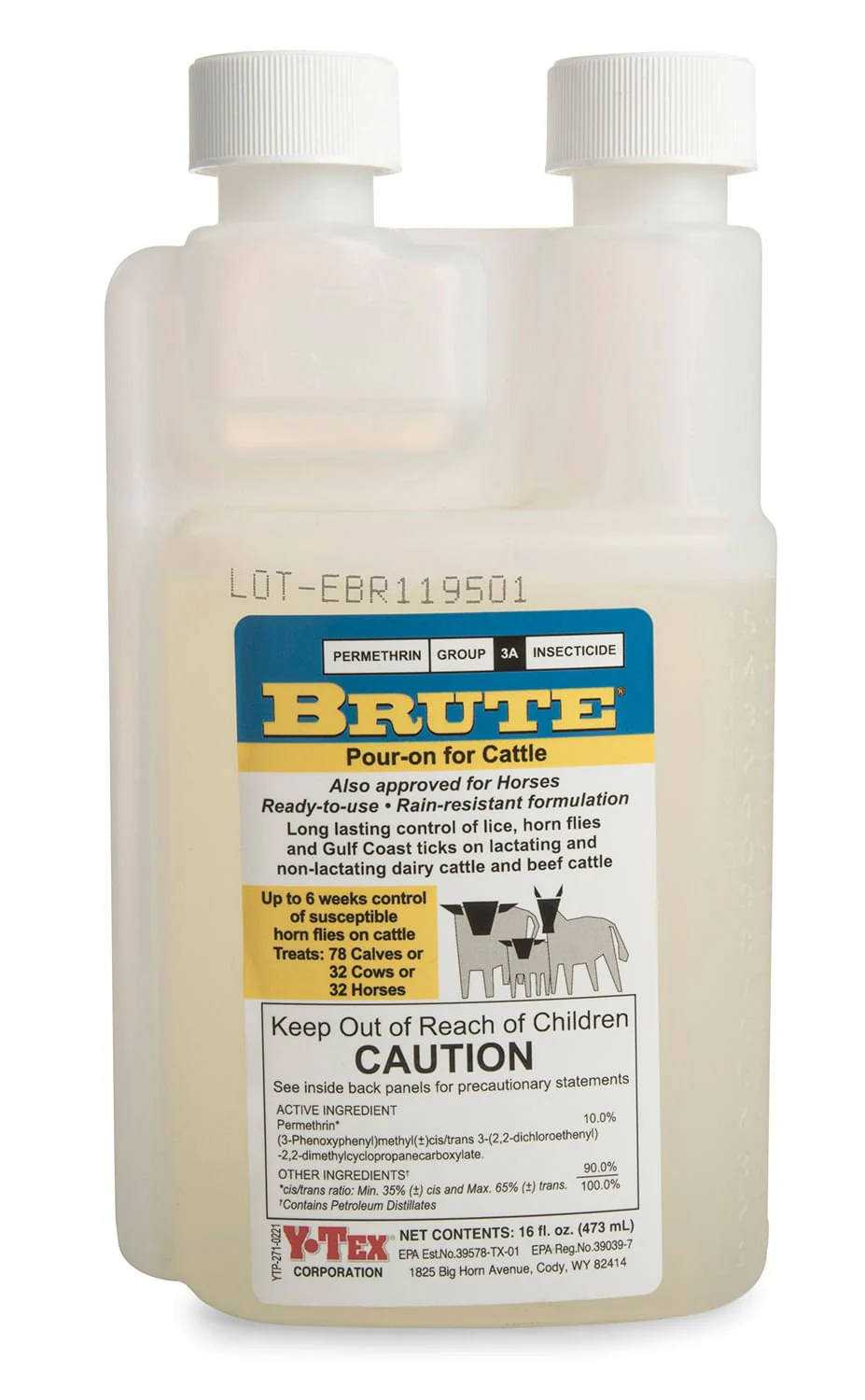Brute Pour-On Insecticide - Healthber