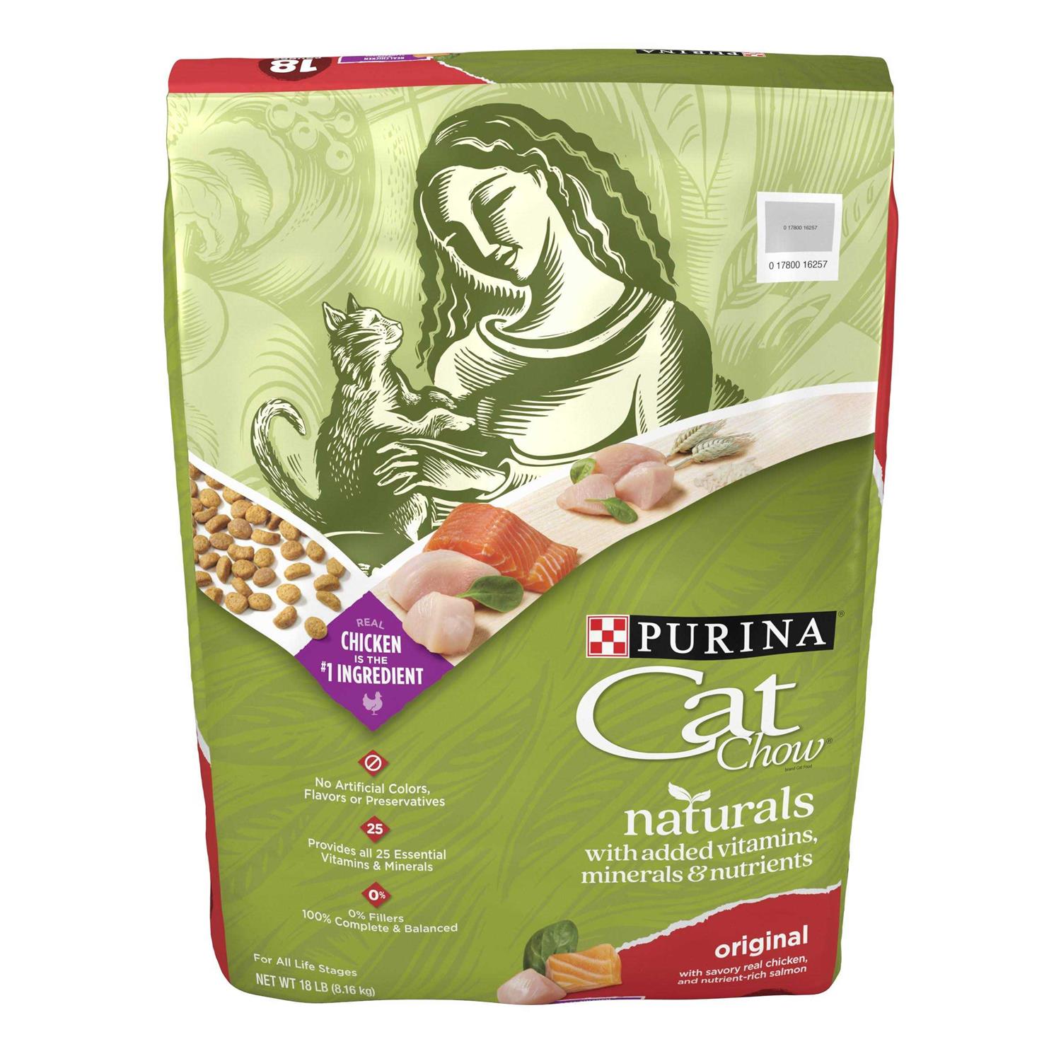Purina Cat Chow Naturals Original Dry Cat Food - Healthber
