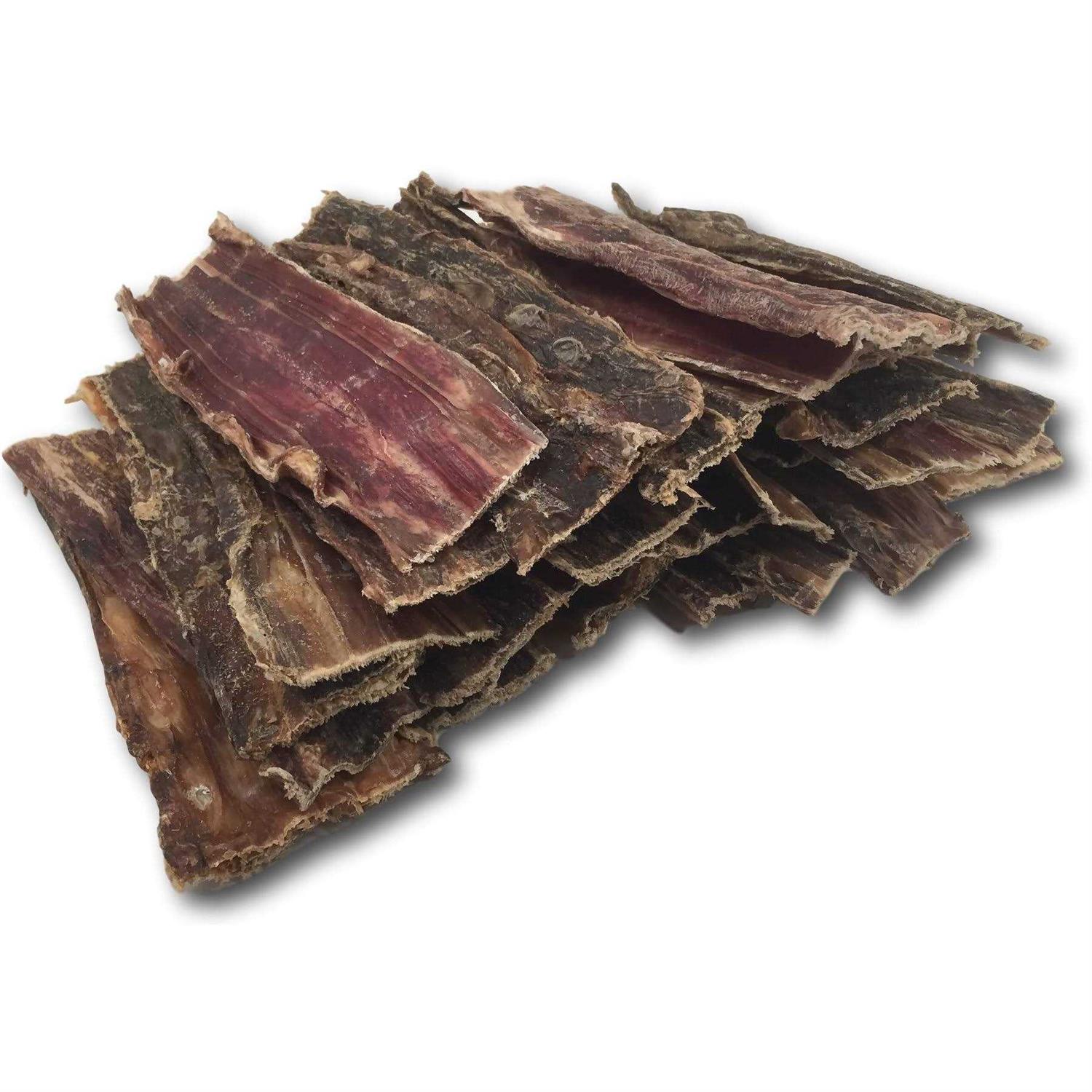 Top Dog Chews 5 6 Buffalo Beef Tendon Taffy 30 Pack - Healthber