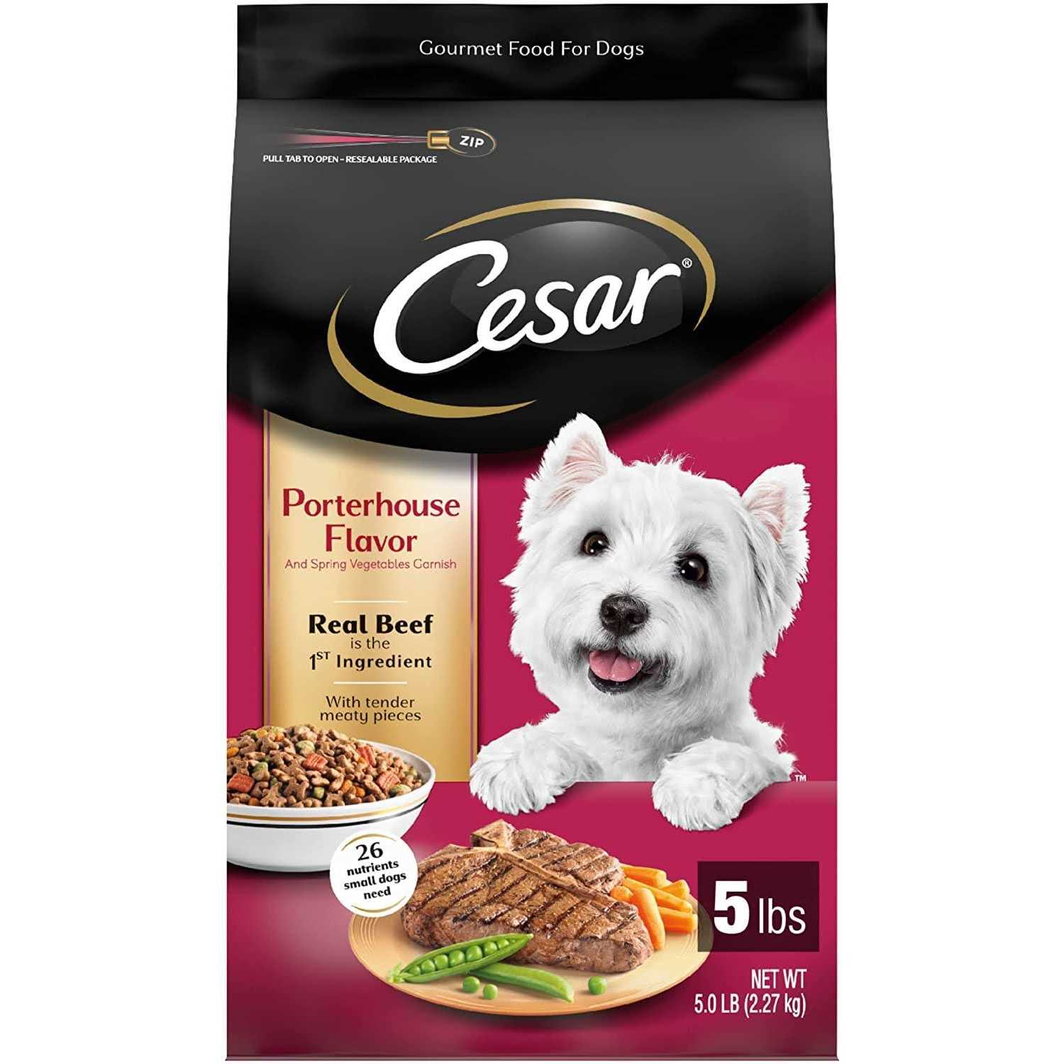 Cesar Small Breed Spring Vegetables Dry Dog Food - Healthber