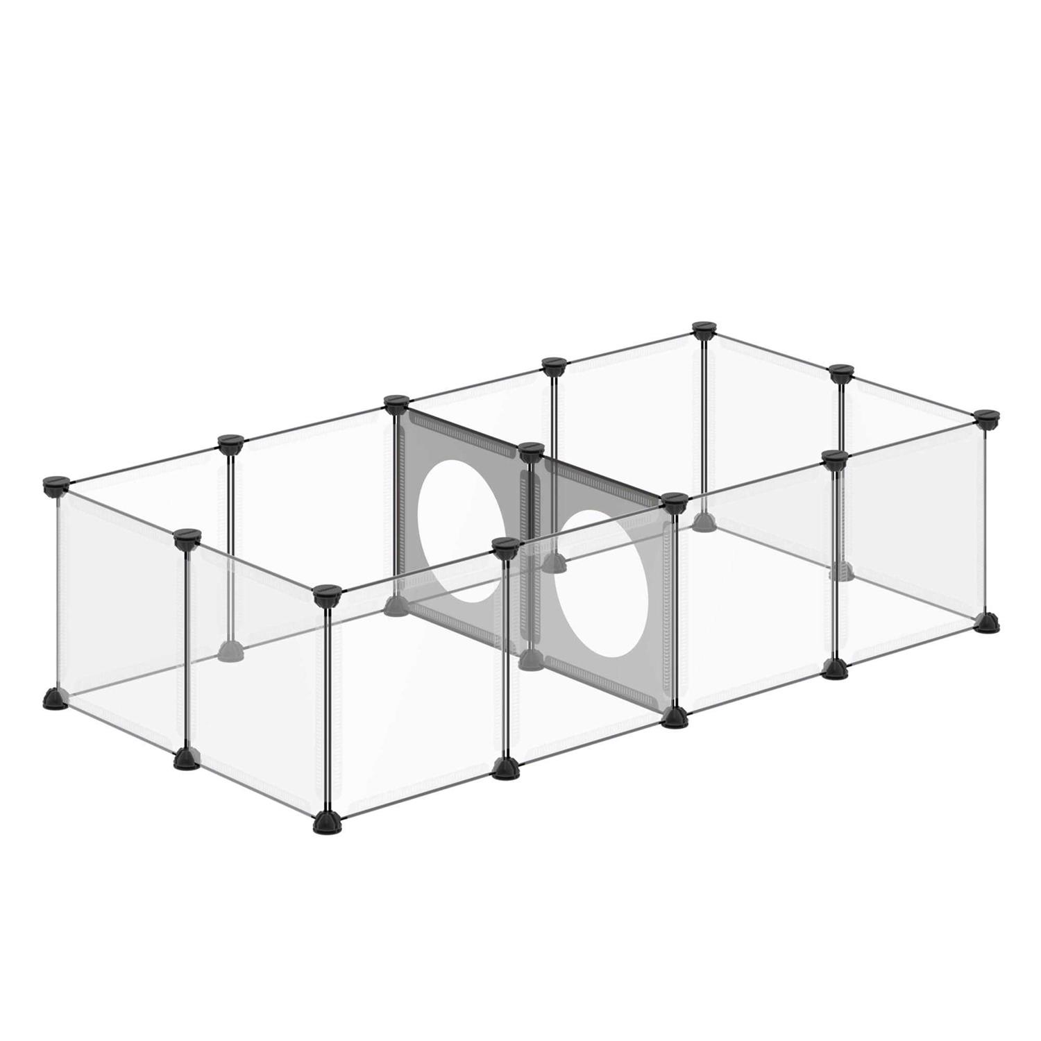 DINMO Pet Playpen Small Animal Playpen Indoor Exercise Fence - Healthber