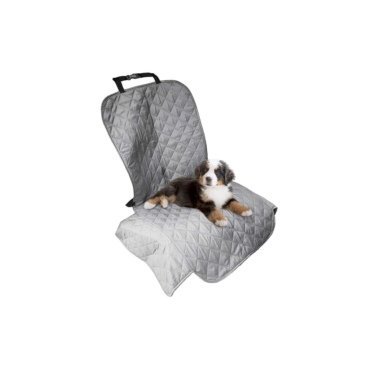FurHaven Deluxe Pet Car Barrier & Seat Protector with Carry Bag - Healthber