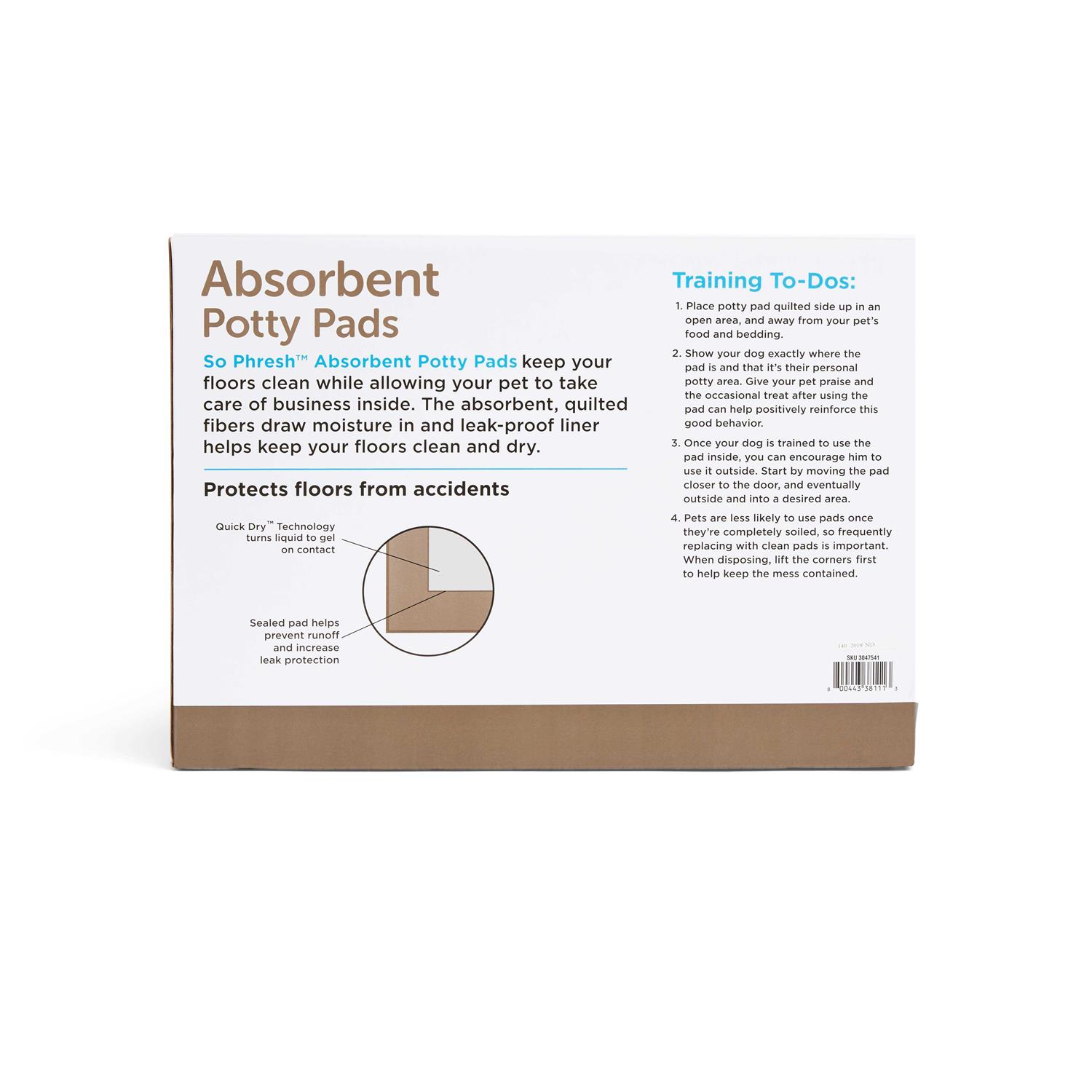 So Phresh Essentials Potty Pads - Healthber