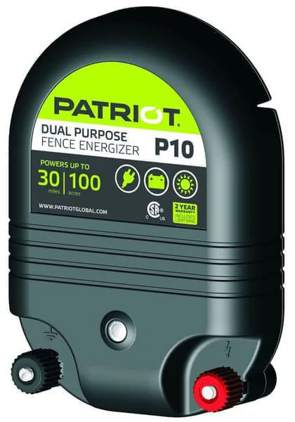 Patriot P10 Dual Purpose Energizer - Healthber