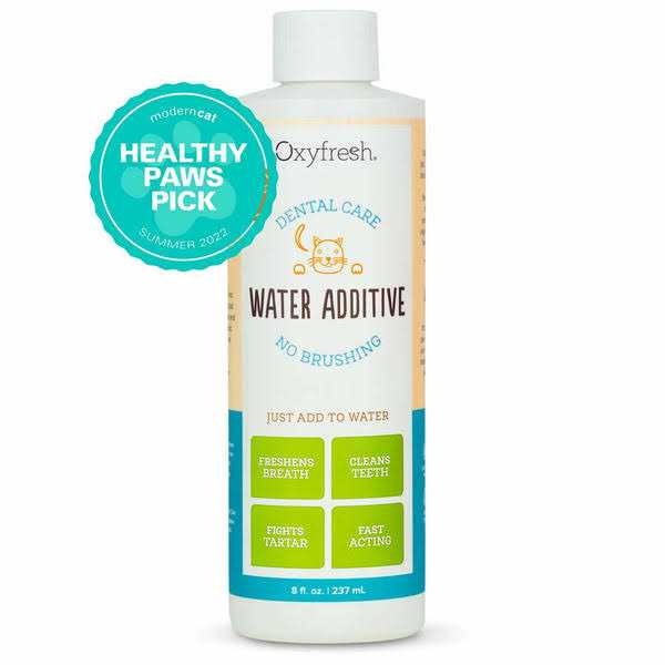 Oxyfresh Cat Dental Water Additive - Healthber