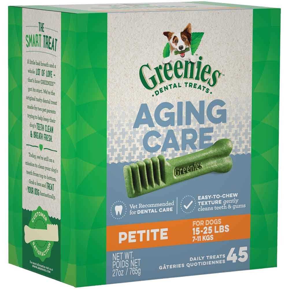 Greenies Aging Care Dental Dog Treats - Healthber