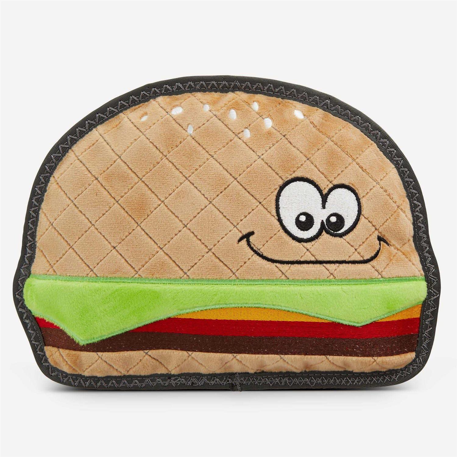 Joyhound Rip Roarin’ Tough Hamburger Dog Toy - Healthber