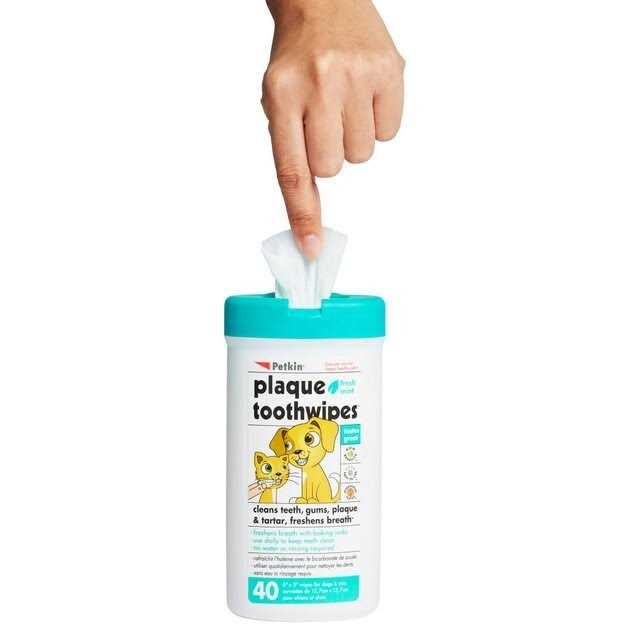 Petkin Tooth Wipes - Healthber