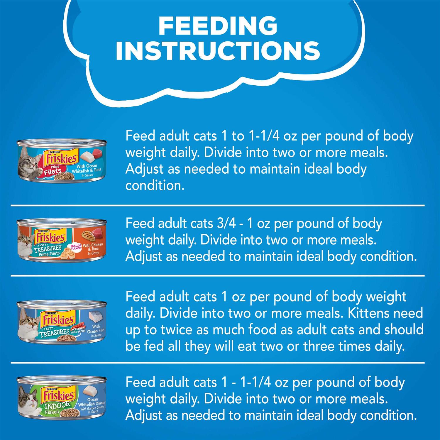 Purina Friskies Wet Cat Food Variety Pack Oceans of Delight - Healthber