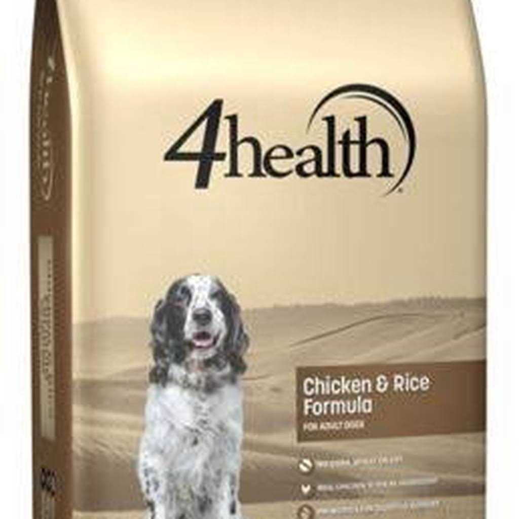 4health with Wholesome Grains Adult Chicken and Rice Formula Dry Dog Food - Healthber