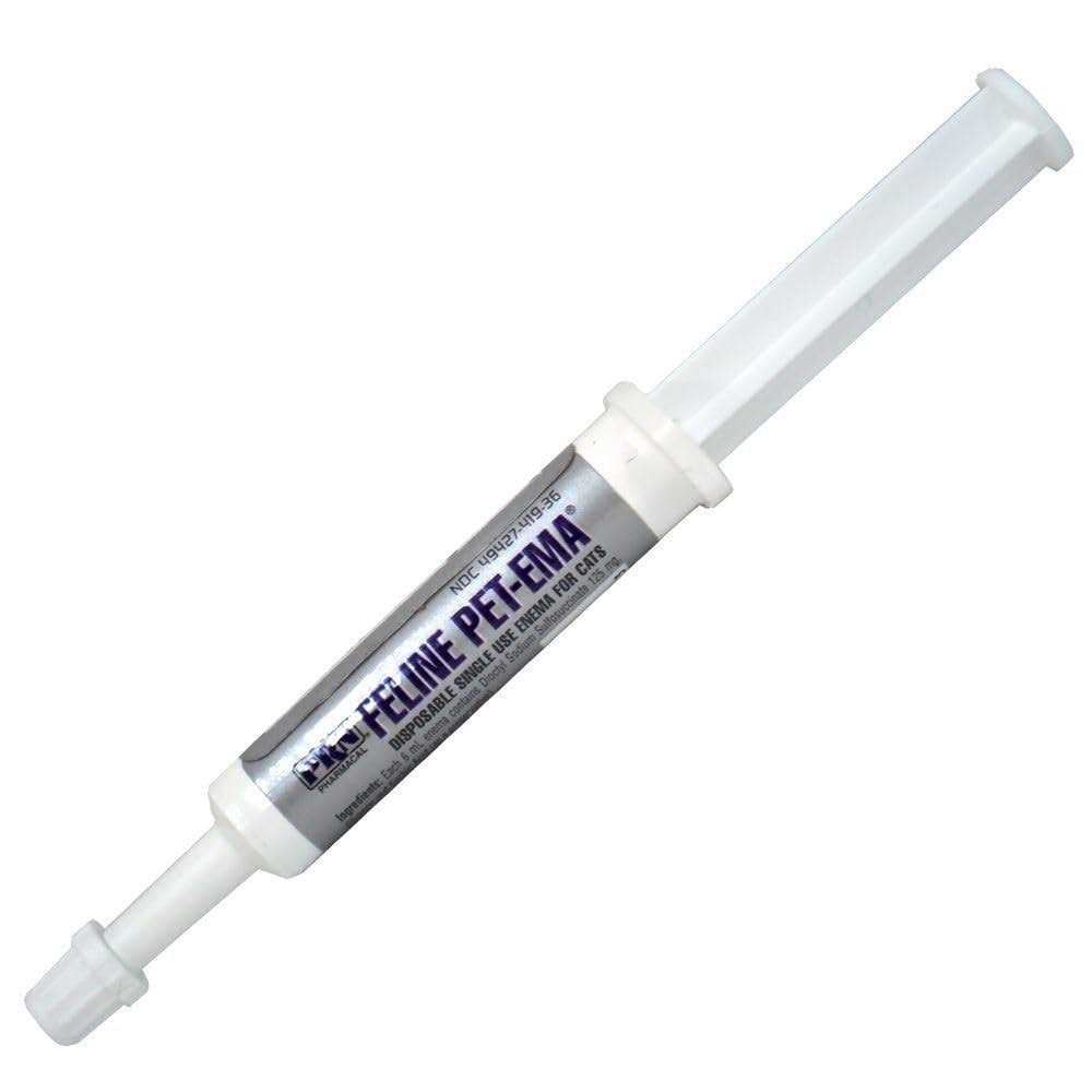 Pet-ema feline disposable enema for rectal use in cats by prn pharmacal inc - Healthber