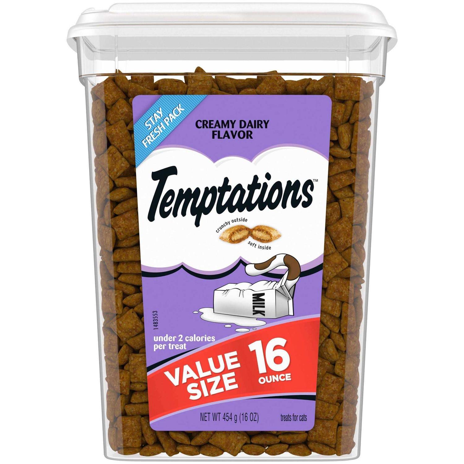 Temptations Crunchy Cat Treats Flavor - Healthber