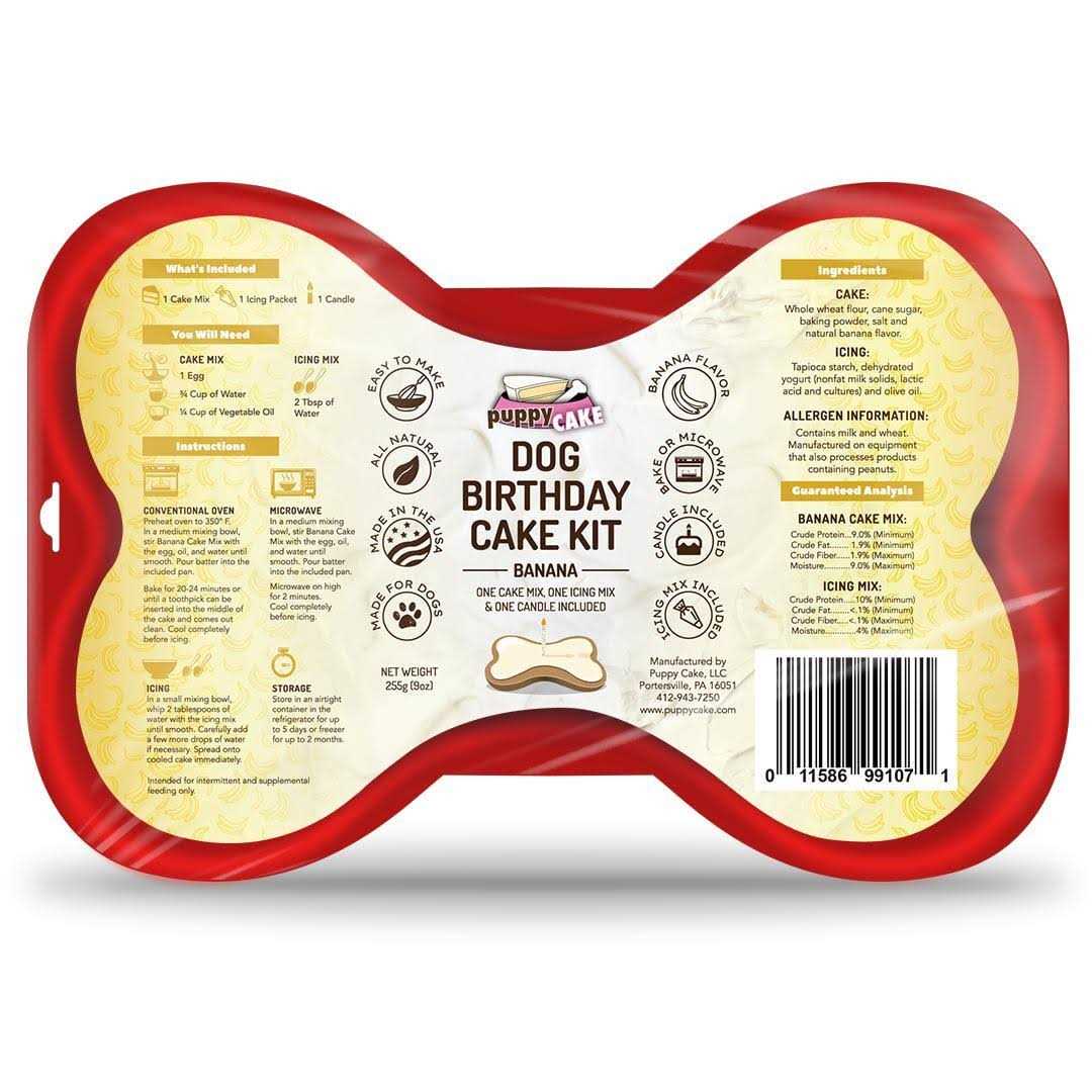 Puppy Cake Dog Birthday Cake Kit - Healthber