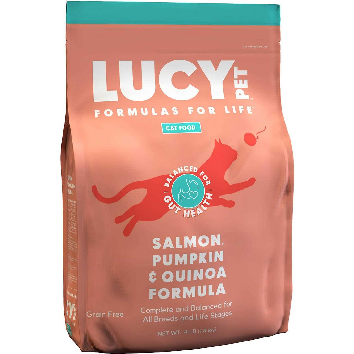Lucy Pet Products Formulas for Life Dry Cat Food Salmon - Healthber