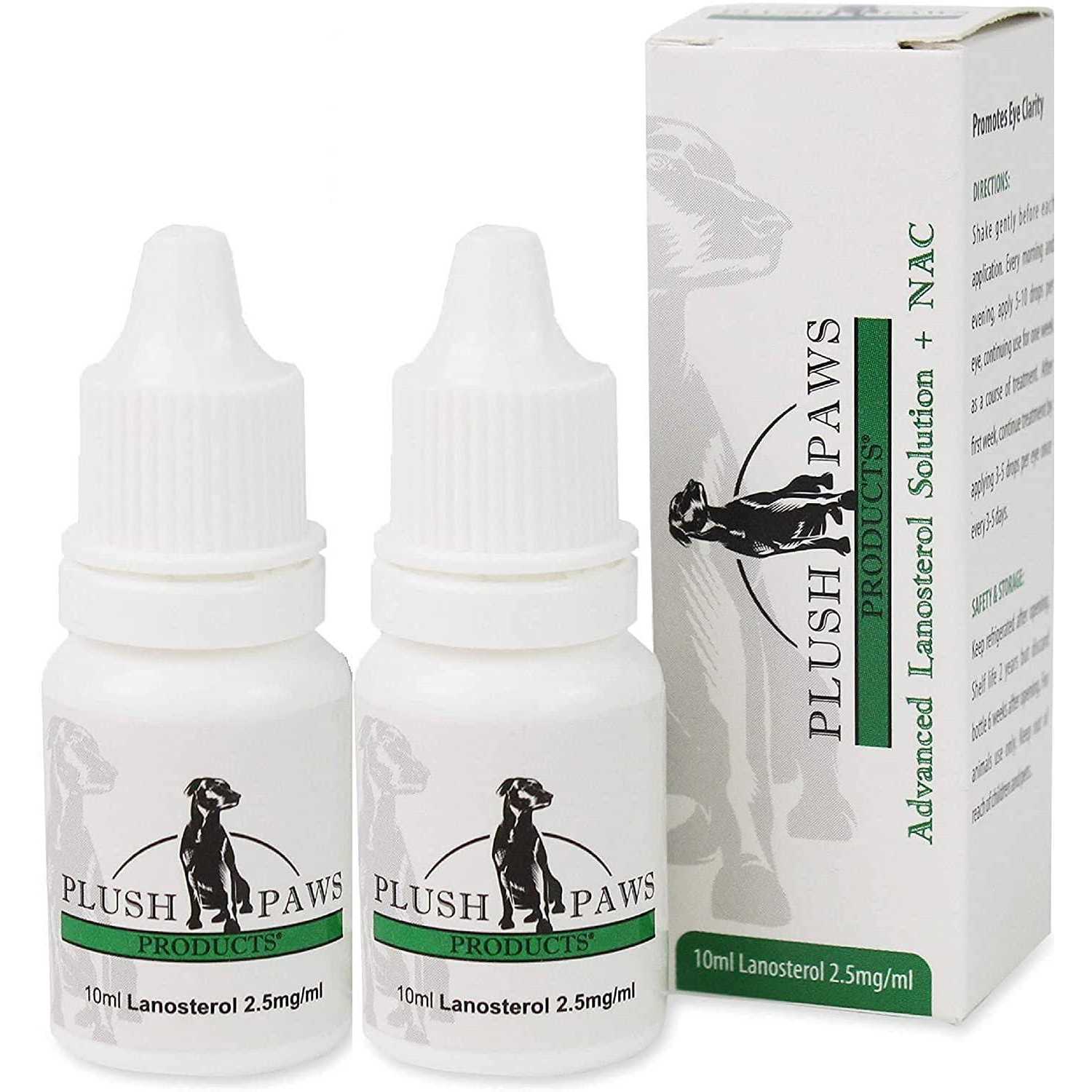 Plush Paws Products, Inc Advanced Lanosterol Solution + NAC - Healthber
