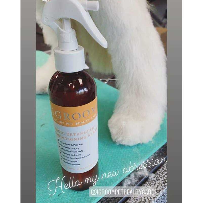 iGroom Magic Detangler Conditioning Spray - Healthber