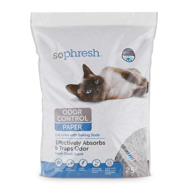 So Phresh Odor Control Paper Pellet Cat Litter - Healthber