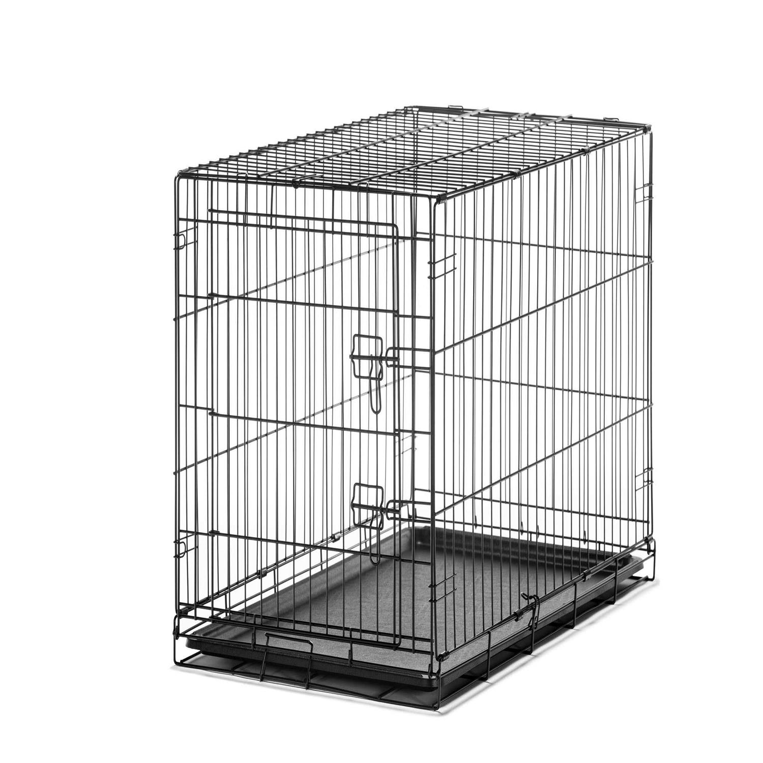 Carlson Pet Products Secure Single Door Wire Dog Crate - Healthber