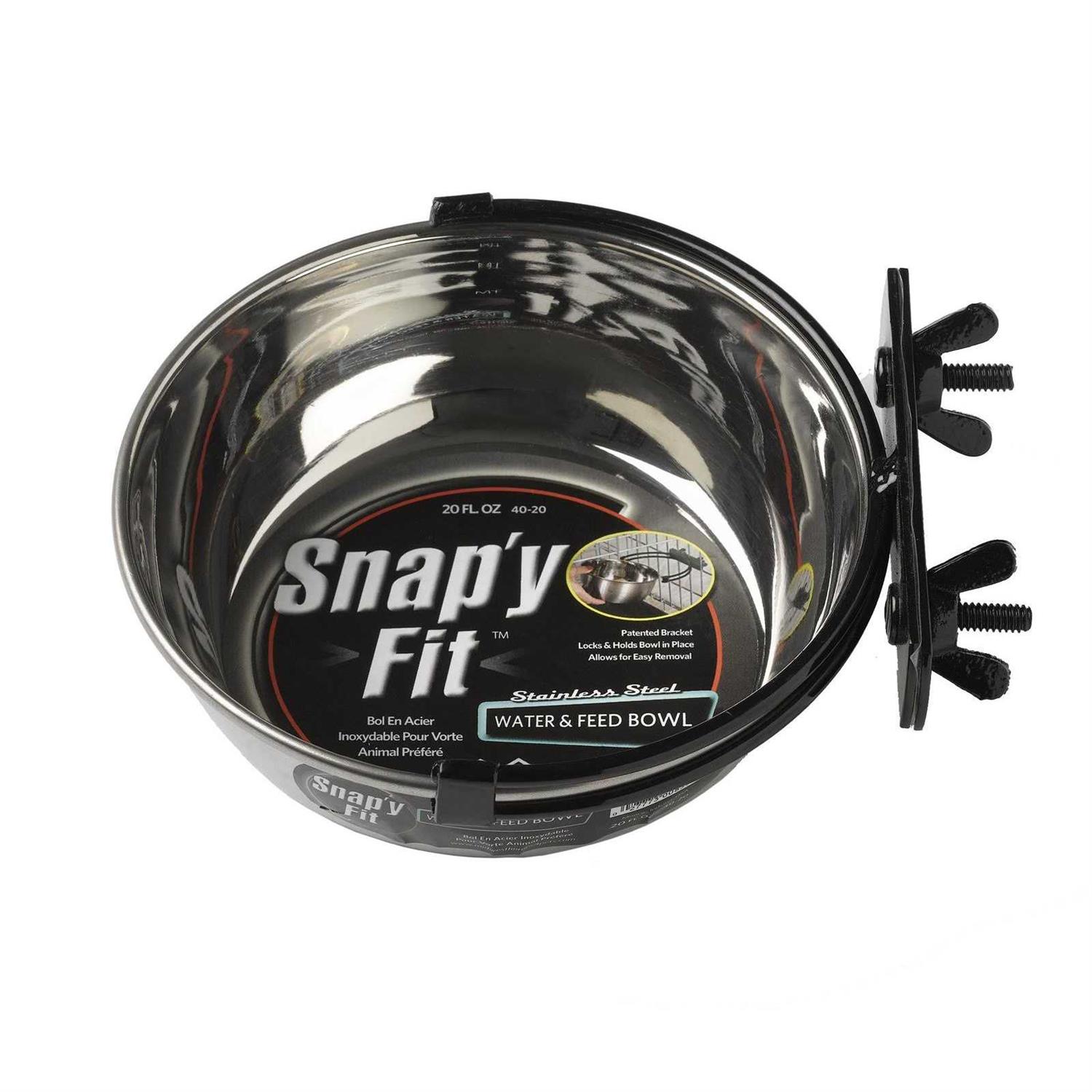 Midwest Snap’y Fit Stainless Steel Bowl - Healthber