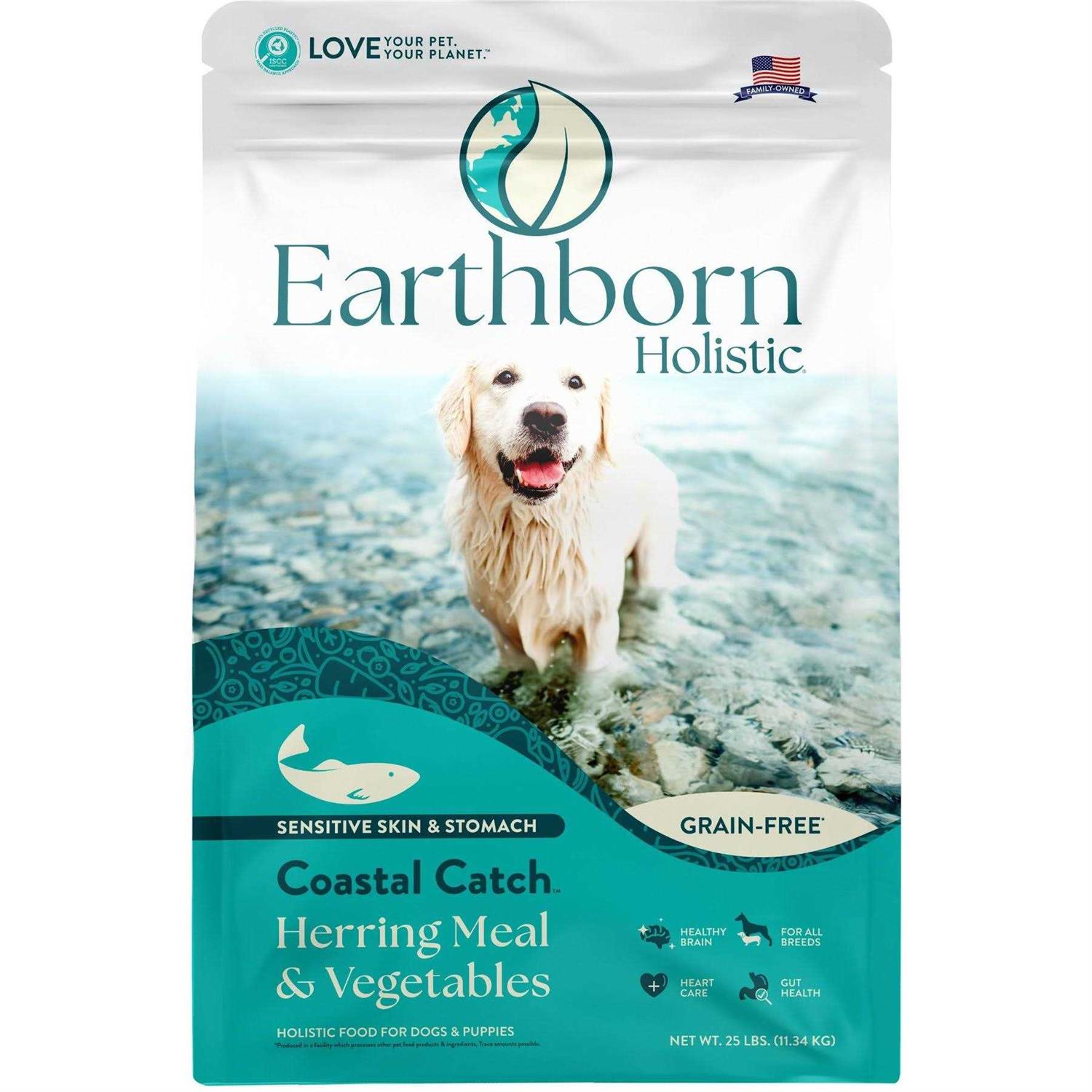 Earthborn Holistic Coastal Catch Grain Free Dry Dog Food - Healthber