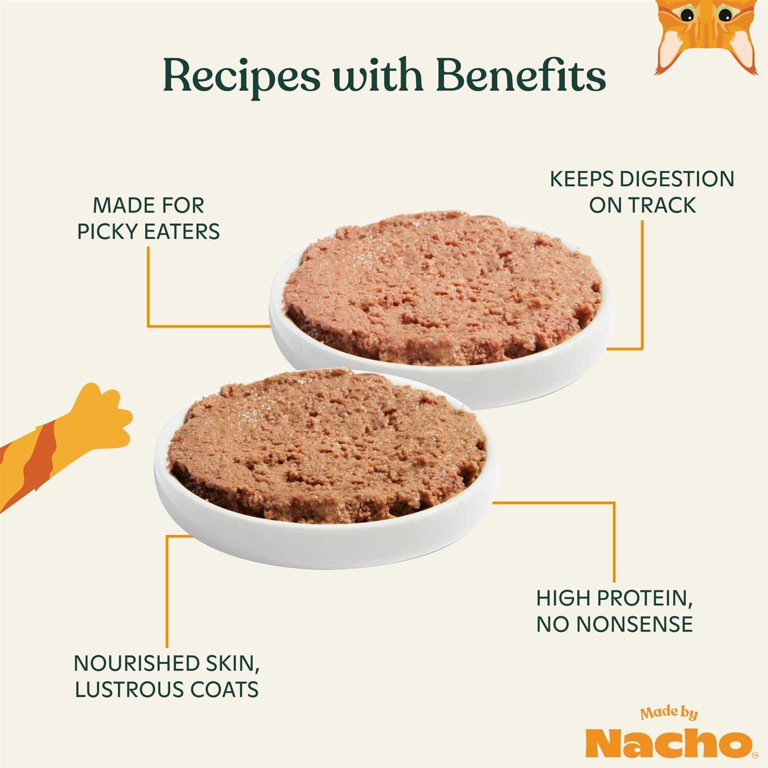Made By Nacho Pate Wet Cat Food Variety Pack - Healthber