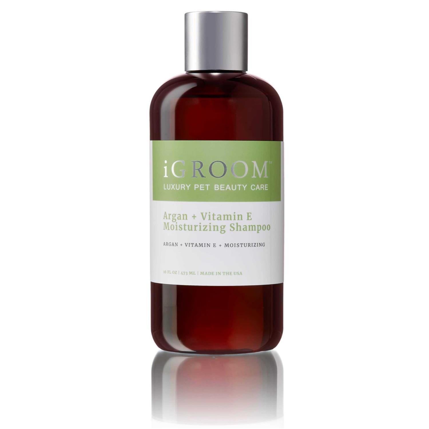 iGroom Argan + Vitamin E Moisturizing Shampoo - Healthber