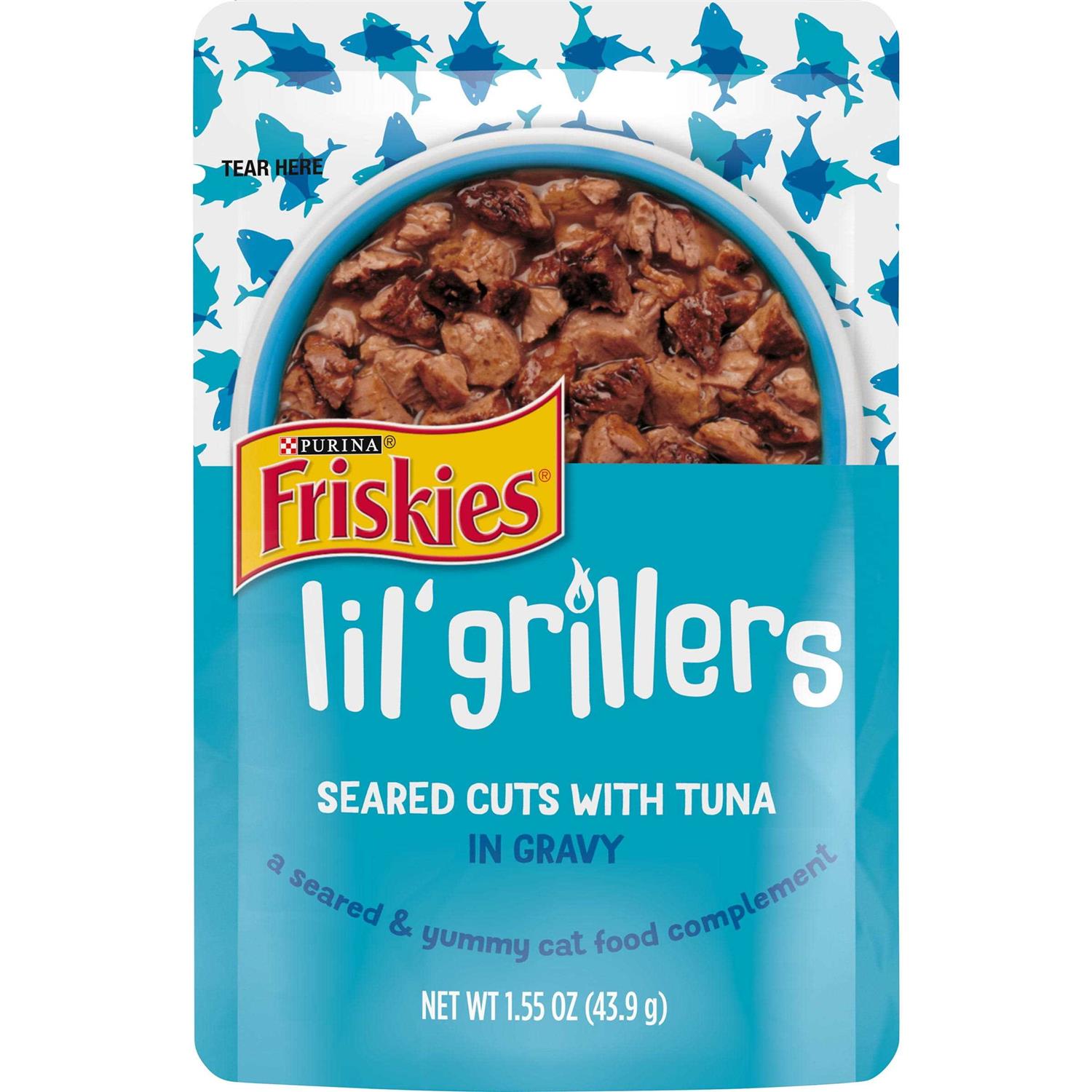 Friskies Lil Grillers Seared Cuts Gravy Wet Cat Food - Healthber