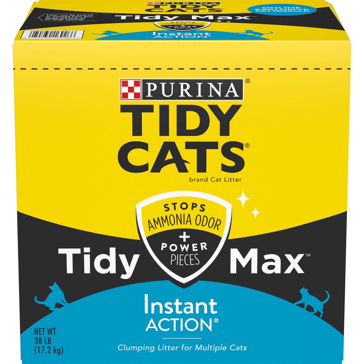 Tidy Cats Clumping Max Instant Action Multi Cat Litter - Healthber