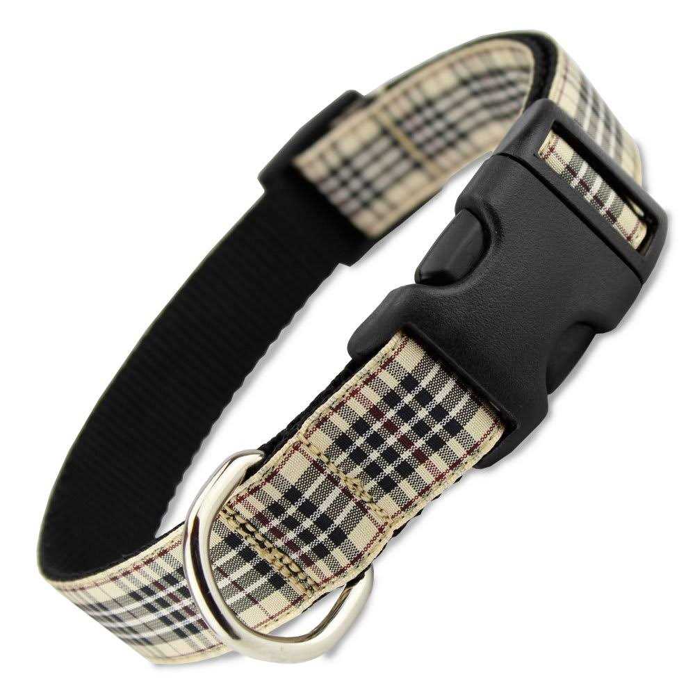 The Artful Canine Plaid Dog Collar - Healthber