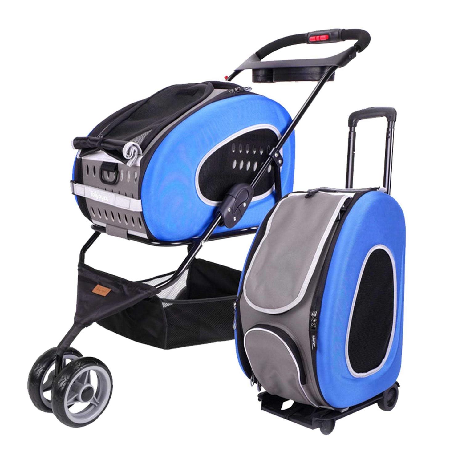 Ibiyaya 5-in-1 Combo EVA Pet Carrier / Stroller - Healthber