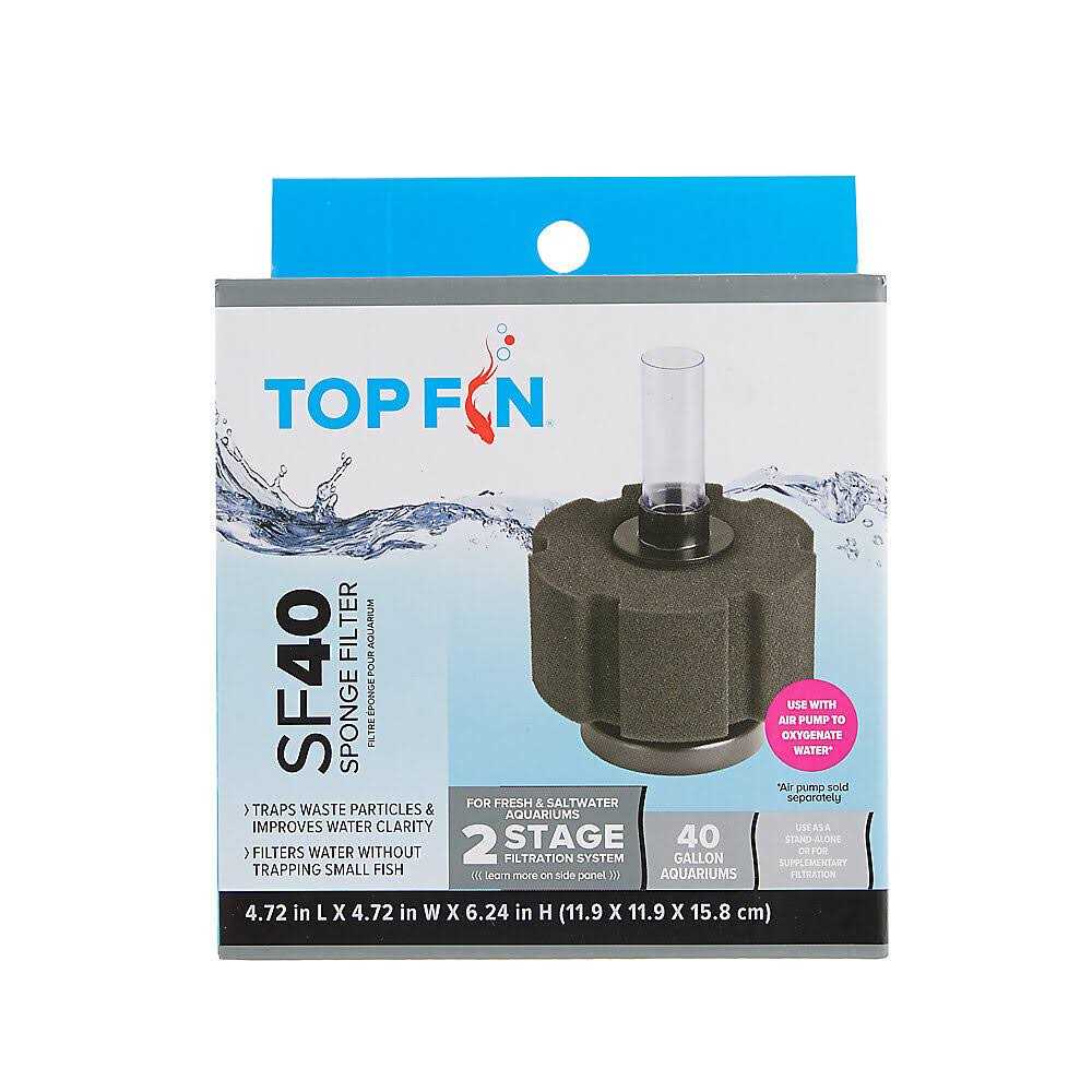 Top Fin Sponge Filter - Healthber