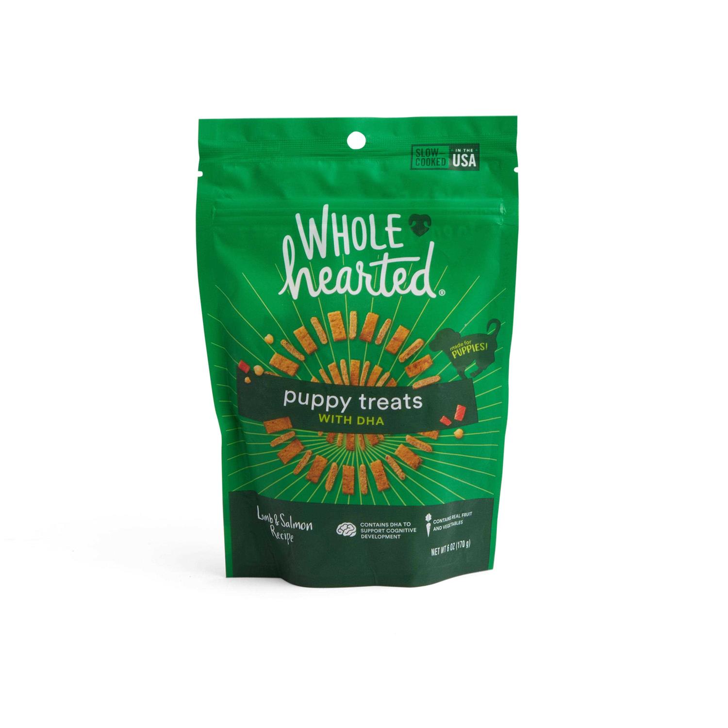 WholeHearted Lamb & Salmon Flavor Puppy Treats with DHA - Healthber
