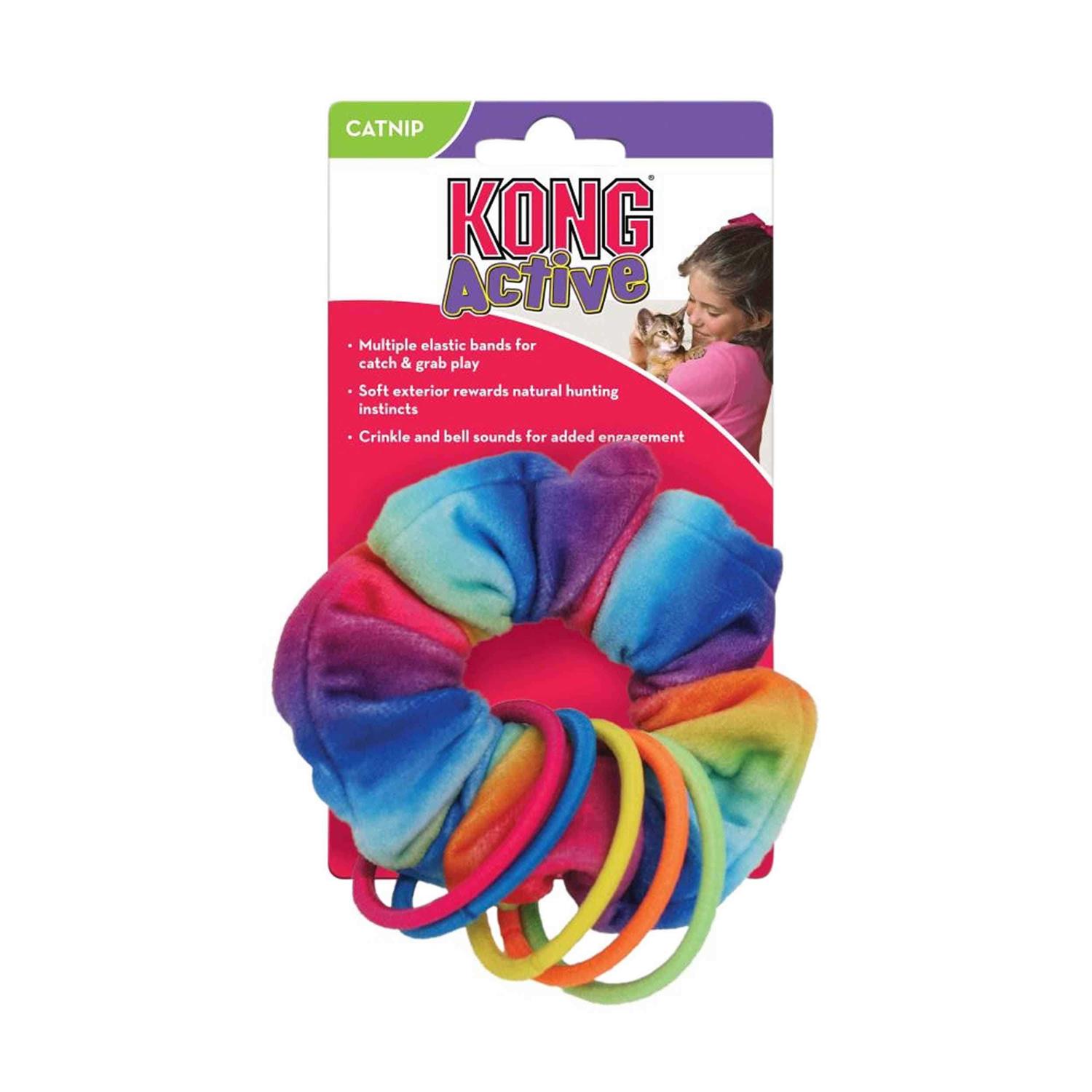 Kong Active Scrunchie Cat Toy - Healthber
