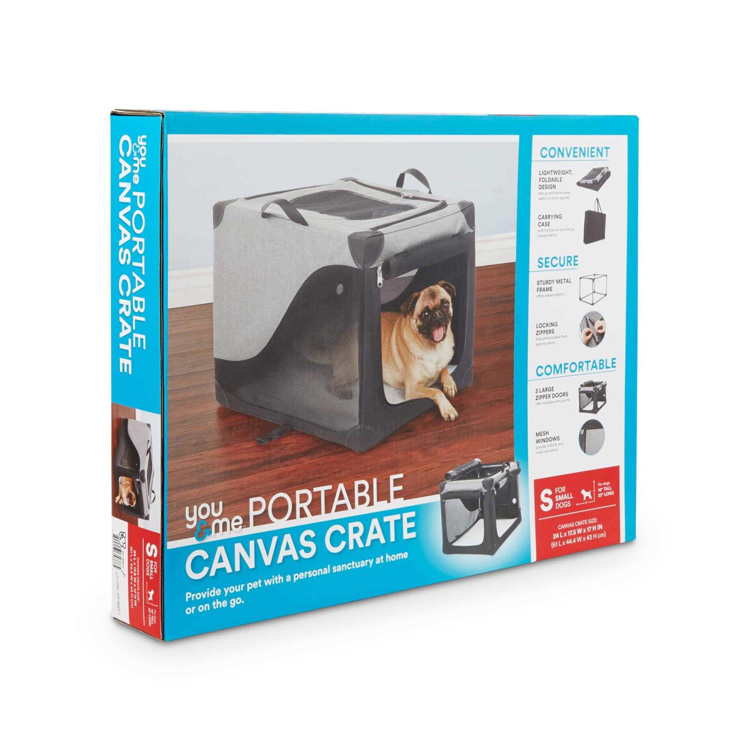 EveryYay Canvas Dog Crate - Healthber