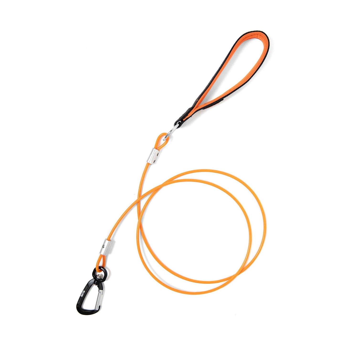 Mighty Paw Chew Proof Dog Leash Metal Cable Chew - Healthber