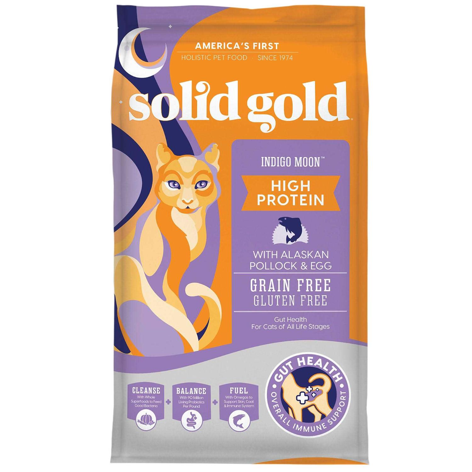 Solid Gold Indigo Moon Free Dry Cat Food - Healthber