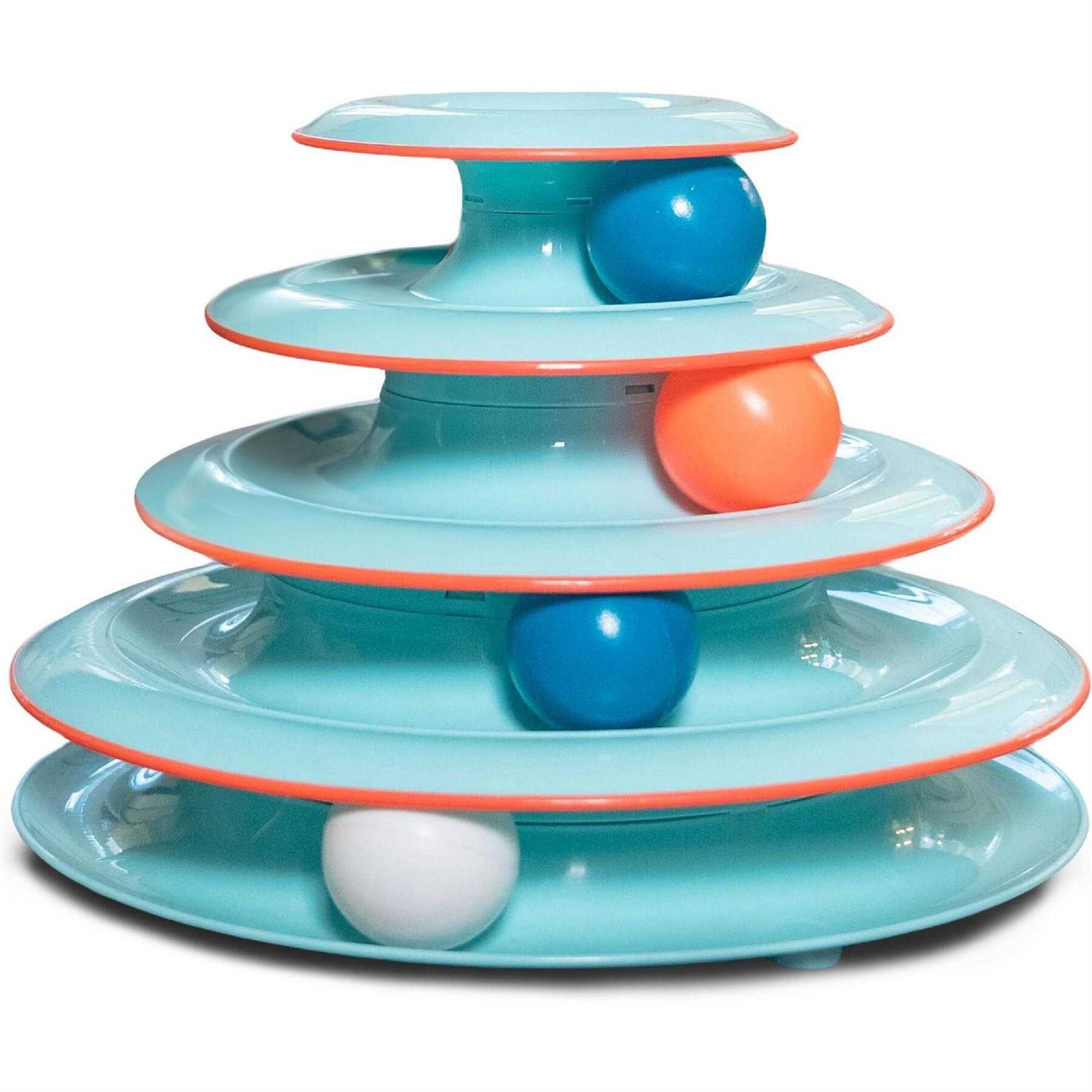 Petstages Chase Meowtain Track Cat Toy - Healthber