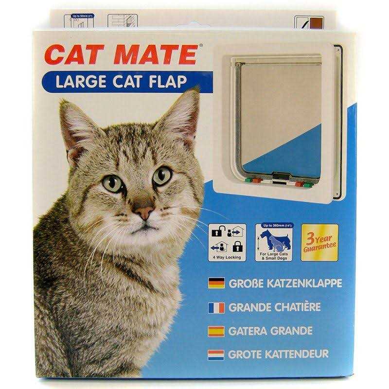Cat Mate Large 4-Way Locking Cat / Small Dog Door - Healthber