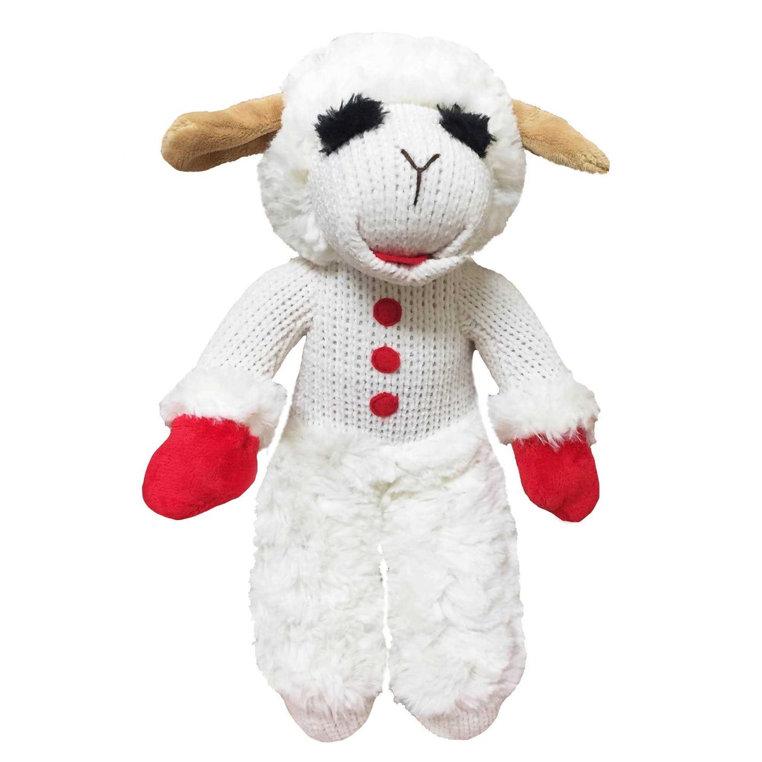 Multipet Standing Lamb Chop Dog Toy - Healthber