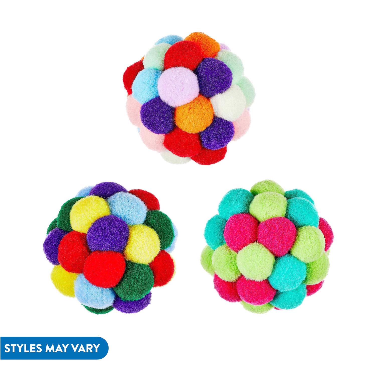 Vibrant Life Pom Pom Cat Toy - Healthber
