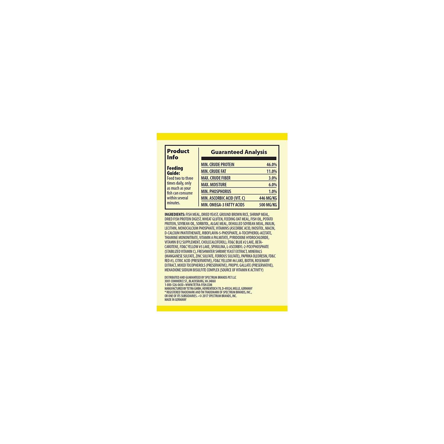 Tetra TetraMin Tropical Flakes Fish Food - Healthber