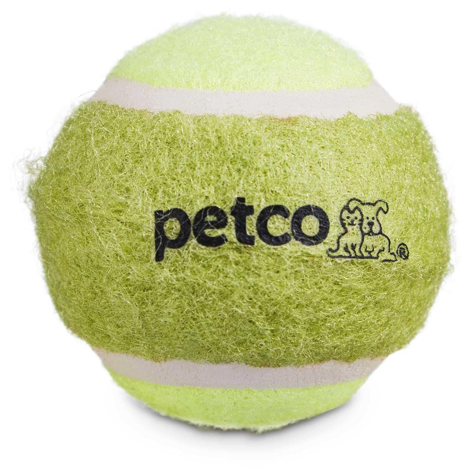 Petco Tennis Ball Dog Toy - Healthber