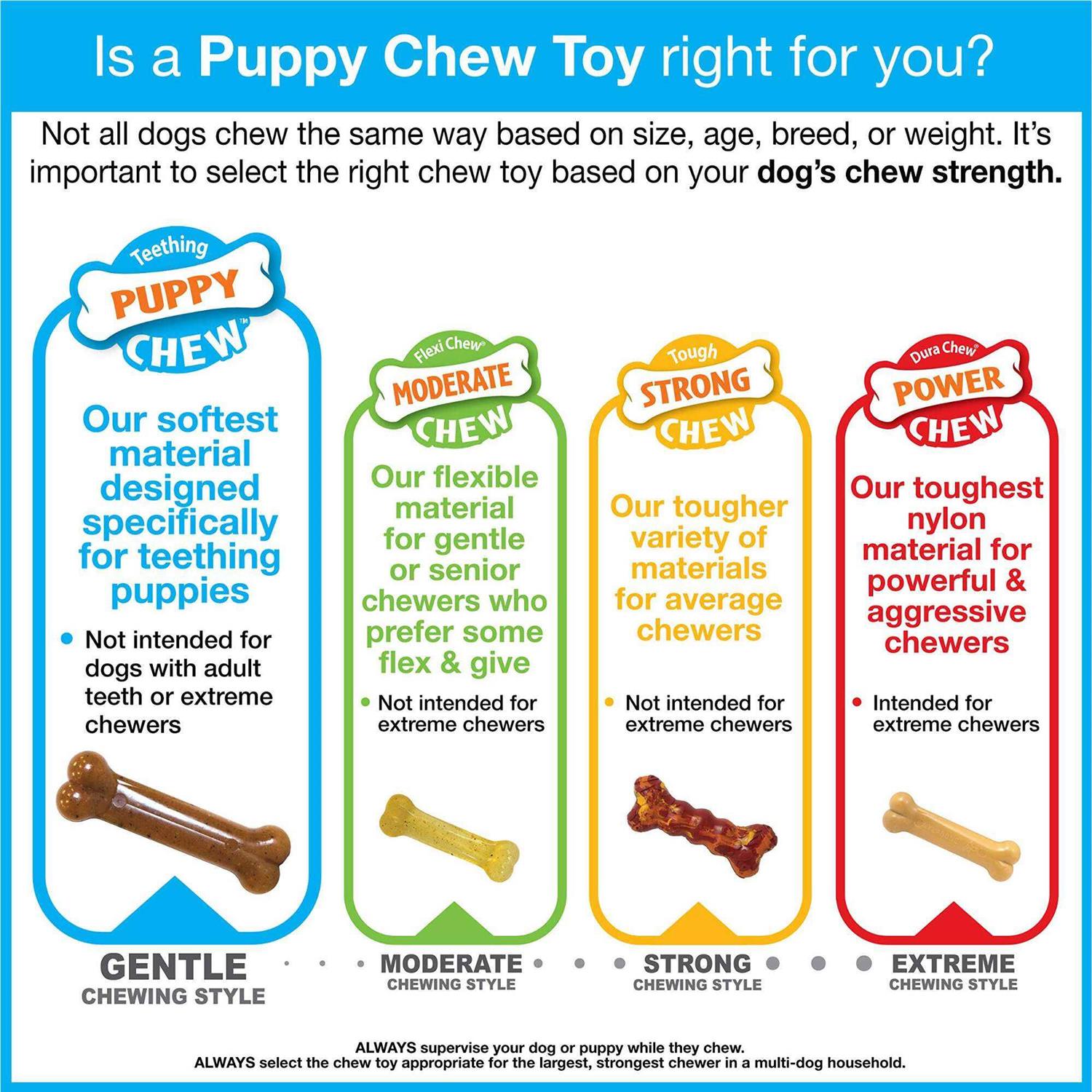 Nylabone Puppy Chew Ring Bone Chicken - Healthber