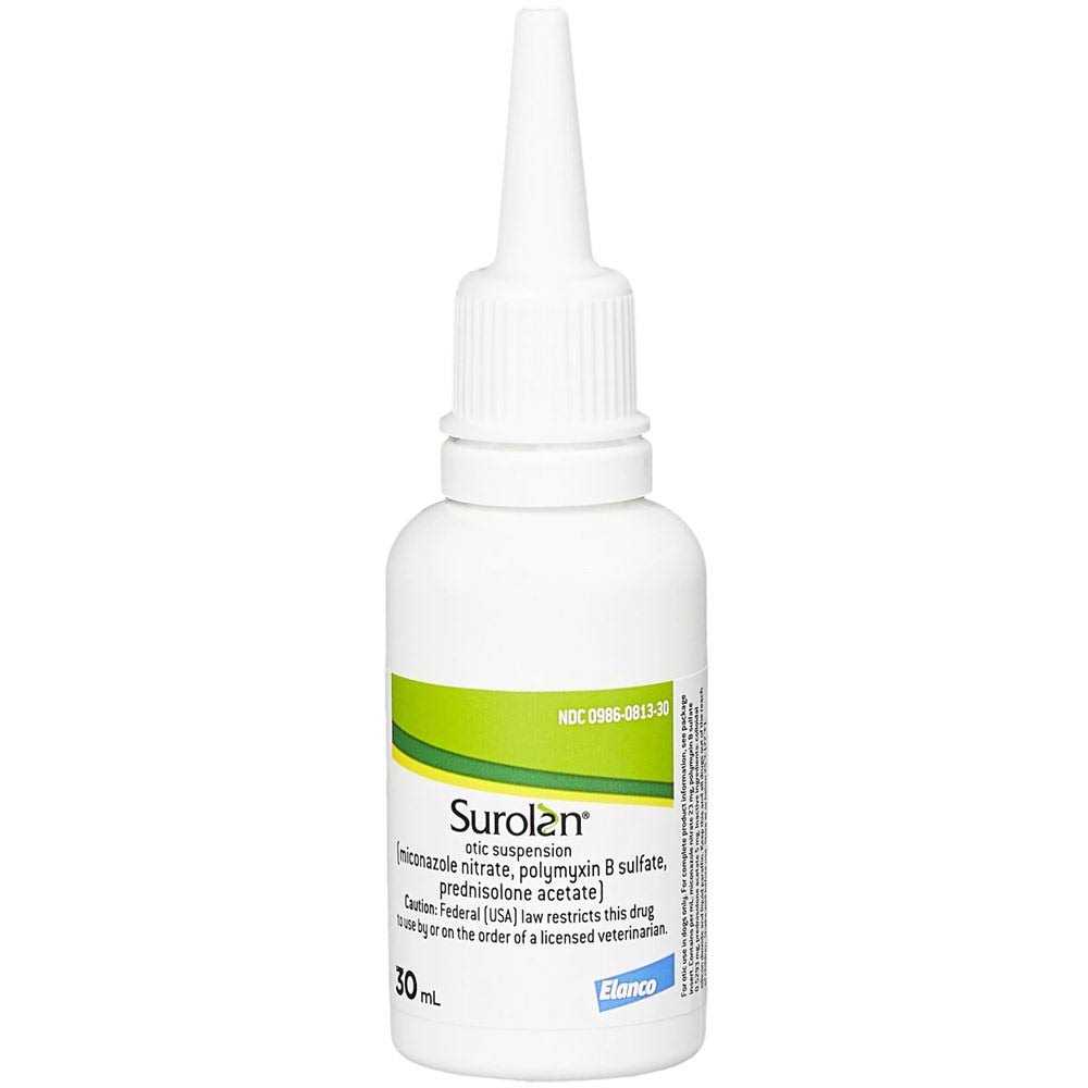 Surolan Otic Suspension for Dogs - Healthber