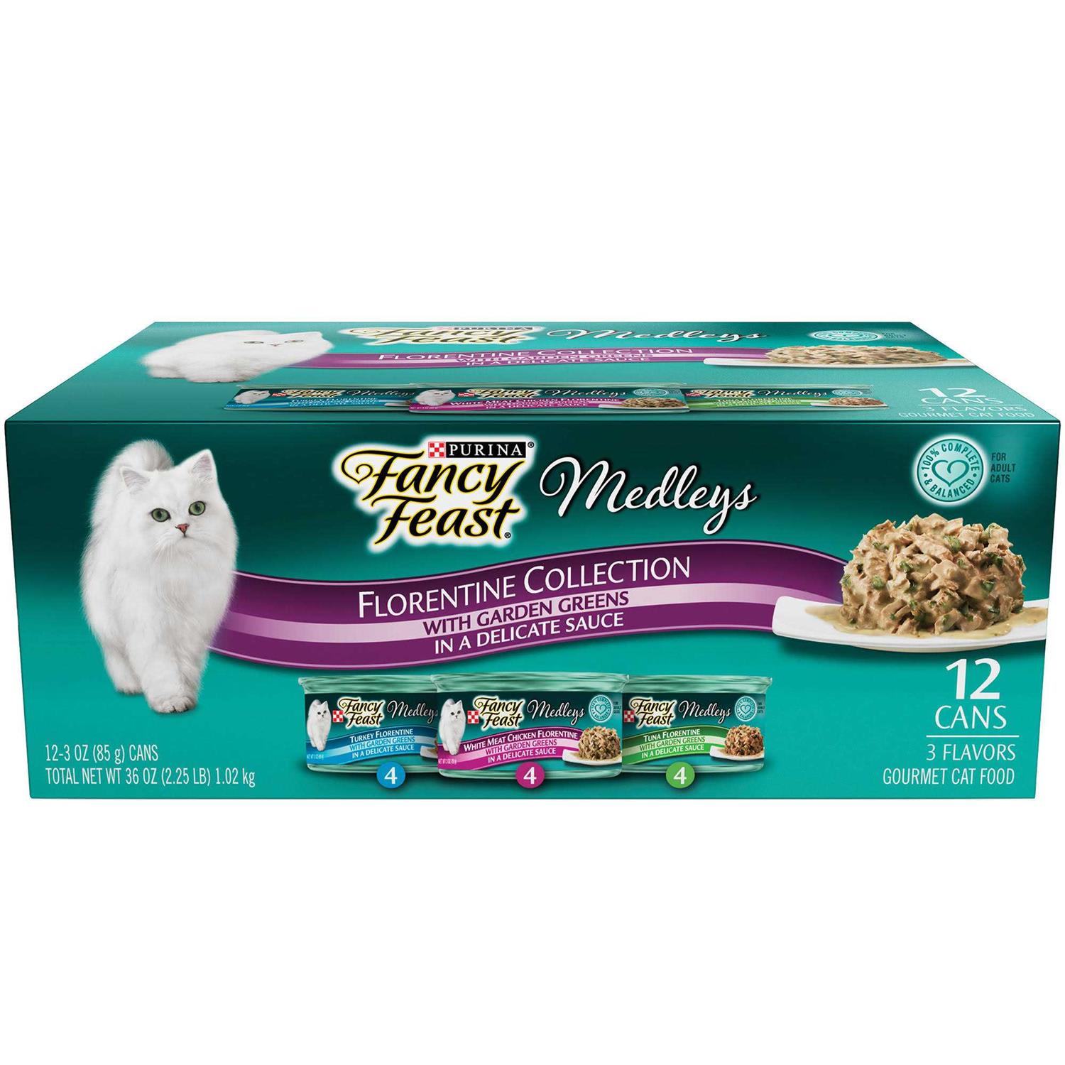 Fancy Feast Medleys Florentine Canned Cat Food - Healthber