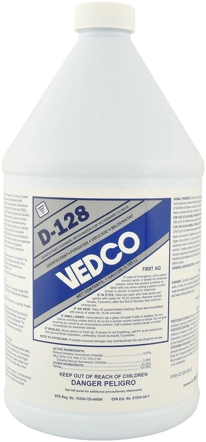 D-128 Disinfectant, gallon - Healthber