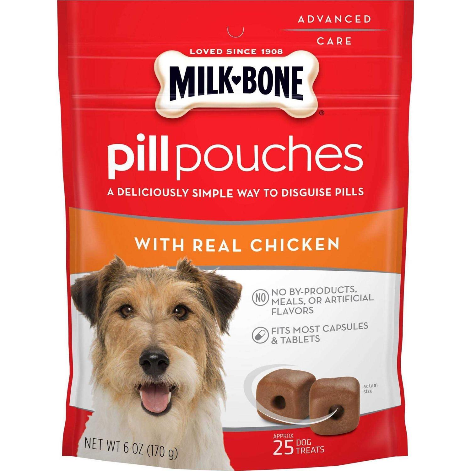 Milk-Bone Pill Dog Treats Pouches - Healthber